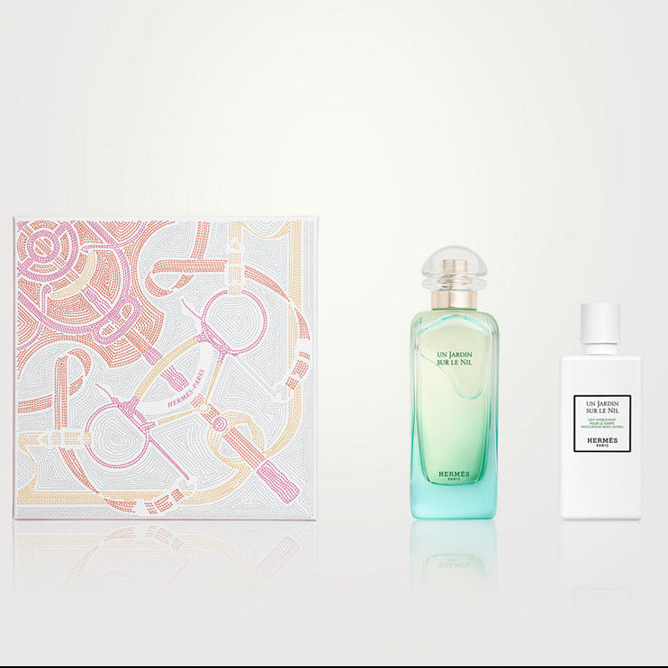 Hermes Un Jardin Sur Le Nil Gift Set For Unisex