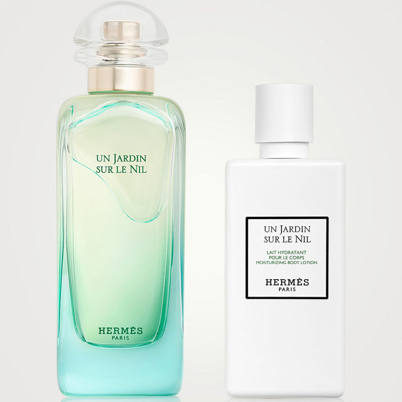 Hermes Un Jardin Sur Le Nil Gift Set For Unisex