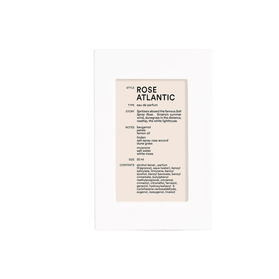 D.S. & Durga Rose Atlantic Eau De Parfum For Unisex - Floral Aquatic Perfume 50ml